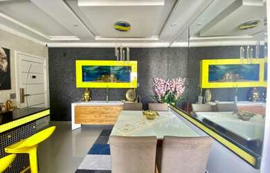 Imagem 5: Apartamento 02 dormitórios, 01 suíte, sala com sanca de gesso e planejados na Ocian