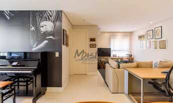 Imagem 3: Apartamento descolado, clean com 1 Suíte, varanda grande, 2 banheiros + 2 vagas, ótimo la