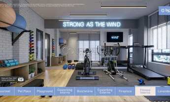 Imagem 4: Apartamento 2 quartos e 1 suíte à venda no Wind Urban Habitat na Santa Felicidade em Curit