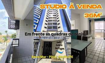 Imagem: STUDIO COM 36M² À VENDA BEIRA-MAR DO PINA