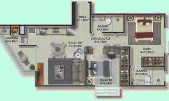 Imagem 2: Apartamento dois quartos bairro Itacorubi em Florianópolis