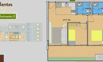 Imagem 7: Vendo apartamento Pé na Areia da Praia do Bessa 2 Quartos