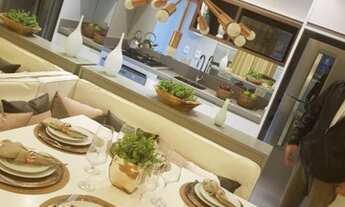 Imagem 6: Apartamento com 2 dormitórios sendo 1 reversível com terraço grill integrado ao living à v