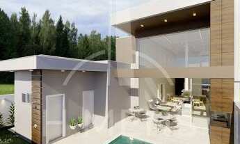 Imagem: Casa terrea em fase construção com 4 suítes