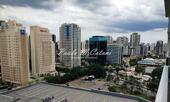 Imagem 3: Ap com 50 m2, 1 dorm, 1 vg, varanda e vista livre em prédio novo completo no Brooklin! Opo