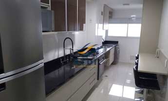 Imagem 4: Apartamento com 92 m² 3 dormitórios, 1 suíte, lavabo, sala, varanda, cozinha, área de serv