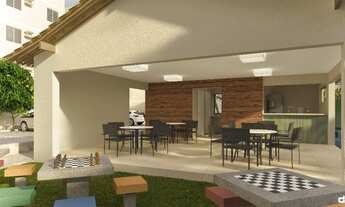 Imagem 3: More em camaragibe, apartamento 2 qtos, varanda , elevador, 45m²-j