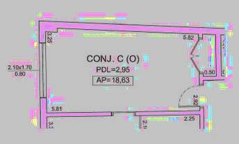Imagem 4: Escritório de 19 m ² a 60 metros da estação República do Metrô