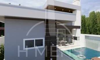 Imagem 4: Casa terrea em fase construção com 4 suítes, piscina e churrasqueira