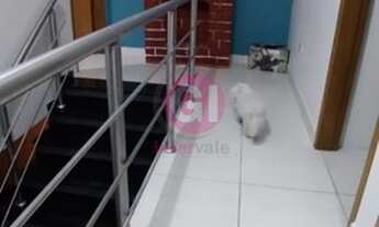 Imagem 2: Sobrado para venda com 124 metros quadrados com 3 quartos em Loteamento Villa Branca - Jac