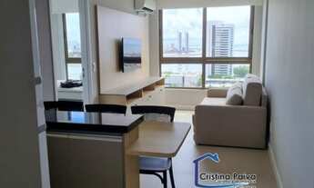 Imagem 2: Flat alto padrão Moura Dubeux perto Riomar com quarto separado