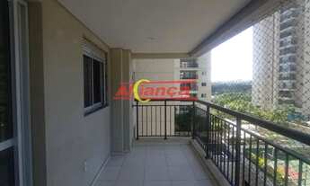 Imagem 2: ÓTIMO APARTAMENTO COM 2 DORMITÓRIOS SENDO 1 SUÍTE COM 1 BELA SACADA 63M² - CIDADE MAIA