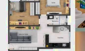 Imagem: Alugo apto 2 quartos em Vicente Pires