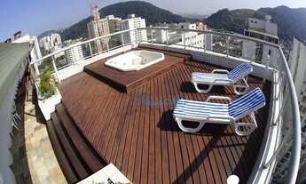 Imagem 4: Cobertura com 3 dormitórios à venda, 320 m² por R$ 900.000,00 - Pitangueiras - Guarujá/SP
