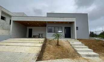 Imagem 1: Casa térrea com 3 suítes à venda, 203 m² por R$ 1.280.000 - Condomínio Santa Mônica - Caça