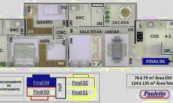 Imagem 5: Apartamento novo com 2 Vagas no Centro