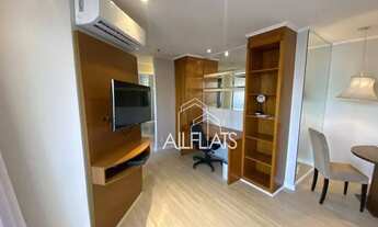 Imagem 2: Flat com 2 dormitórios para alugar, 52 m² por R$ 5.384/mês na Vila Olímpia - São Paulo/SP