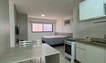 Imagem 6: ALUGA APTO NO EDF SANTA MARIA MOBILIADO ANDAR ALTO 01 QTO VARANDA SALA COZINHA 1 VAGA