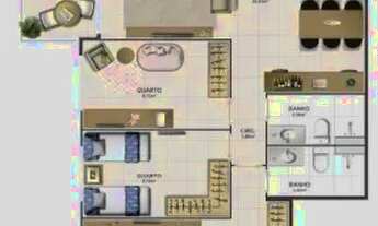 Imagem 2: Apartamento 3 quartos em Santa Lúcia