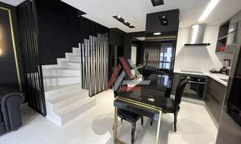 Imagem: Apartamento com 1 quarto sendo suíte à