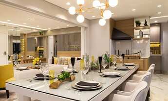 Imagem 3: Apartamento com 77m² Sendo 02 Dormitórios com 01 Suíte Terraço Gourmet com 01 Vaga de Gara