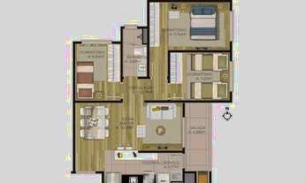 Imagem 5: Resid. Gran Selecto - 3 Dorms. - Vila Verde