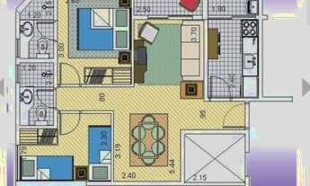 Imagem 2: Apto 2 dorm, 2 wc, 2 vagas, Vila Mariana, próx Metrô Santa Cruz
