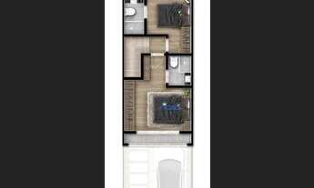 Imagem 5: Sobrado com 2 dormitórios à venda, 74 m² por R$ 358.000,00 - Velha Central - Blumenau/SC