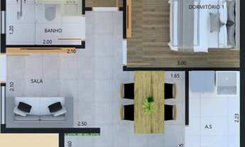 Imagem 4: Apartamento com varanda e vaga