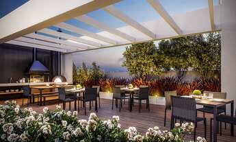 Imagem 6: Apartamento com 77m² Sendo 02 Dormitórios com 01 Suíte Terraço Gourmet com 01 Vaga de Gara