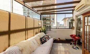 Imagem 4: Excelente cobertura de 01 dormitório semimobiliada com 01 box/vaga de garagem coberta, no