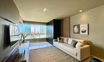 Imagem 2: B1 - Belíssimo Apartamento Decorado de Frente para Praça!!! Prédio com Infra Completa!!!