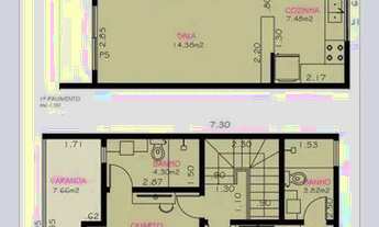 Imagem 3: Casa com 3 dormitórios à venda, 130 m² por R$ 590.000,00 - Fonseca - Niterói/RJ