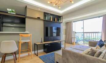 Imagem 3: Apartamento com 1 dormitório para alugar, 56 m² por R$ 4.360,00/mês - Petrópolis - Porto A