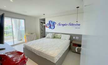 Imagem 7: Apartamento nascente e mobiliado no Golf Ville Porto das Dunas com 3 suítes