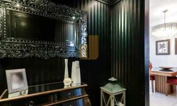 Imagem 2: Apartamento reformado em prédio tombado, com sala ampla e um escritório - Barra Funda