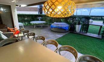 Imagem 6: Lindo apartamento térreo e mobiliado no Mandara Lanai Maison com 3 suítes