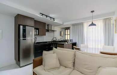 Imagem 4: Apartamento com 1 dormitório para alugar, 39 m² por R$ 2.903/mês - Alto da Rua XV