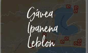 Imagem: Ipanema studios, sala quarto e 2 quartos