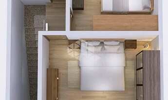 Imagem 3: Casa sobrado com 2 dormitórios suítes, duas vagas cobertas no bairro Igara