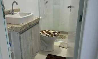 Imagem 3: Apartamento mobiliado com 2 dormitórios sendo 1 suíte e 1 vaga de garagem em Perequê -Port