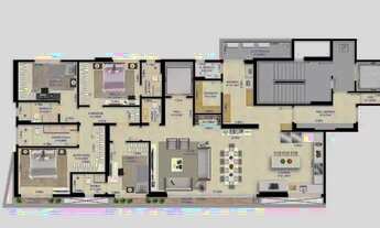 Imagem 2: Apartamento à venda no bairro Setor Marista - Goiânia/GO