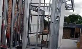 Imagem 3: Casa de stéel frame construo