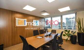 Imagem 5: Laje corporativa mobiliada com 787m² na Faria Lima com a JK no International Plaza II