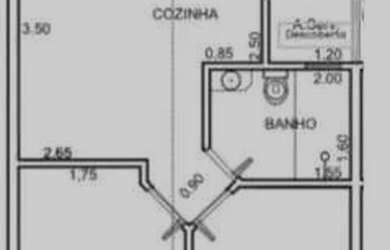 Imagem: Apartamento com 2 quartos à venda, 44,25m²