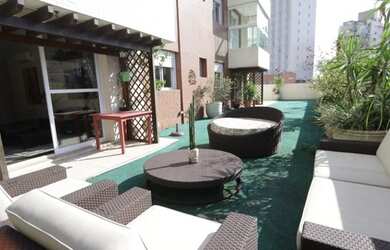 Imagem 2: Apartamento Garden a Venda ou locação Mobiliado na Ponta da Praia em Ponta da Praia - San