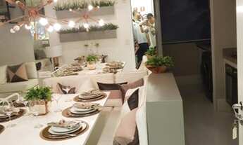 Imagem 7: Apartamento com 2 dormitórios sendo 1 reversível com terraço grill integrado ao living à v