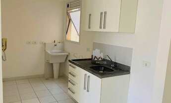 Imagem 2: Apartamento com 2 dormitórios para alugar, 58 m² por R$ 1.200/mês + taxas - Atuba - Colomb