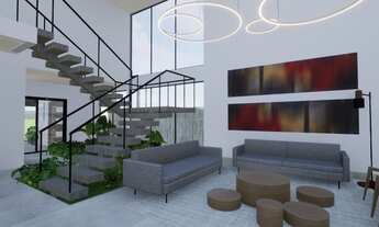 Imagem 5: Lida casa moderna 5 suítes! Projeto concorrendo à premiação! Cond com lazer completo!!! Ót