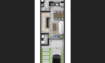 Imagem 4: Sobrado com 2 dormitórios à venda, 74 m² por R$ 358.000,00 - Velha Central - Blumenau/SC